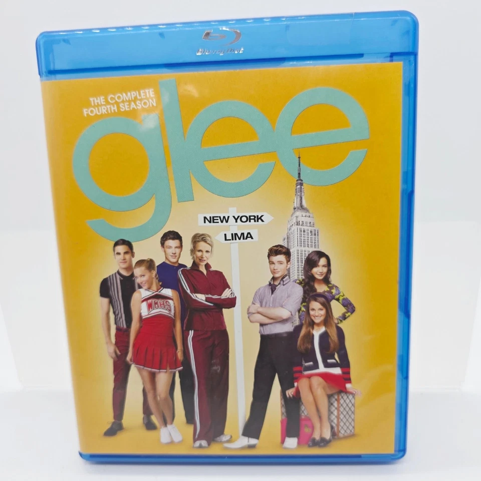 Glee Blu-ray 2012 The Complete Fourth Season Rachel Berry Jane Lynch - Image 1 of 1