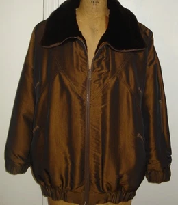 Flawless Sheared Mink Reversible Fur Jacket Size 10-12 EXCELL COND Free Shipping - Picture 1 of 8