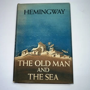 The Old Man and the Sea, Hemingway 1st Edition, With “A”, 1952 1st Dust Jacket - Picture 1 of 21