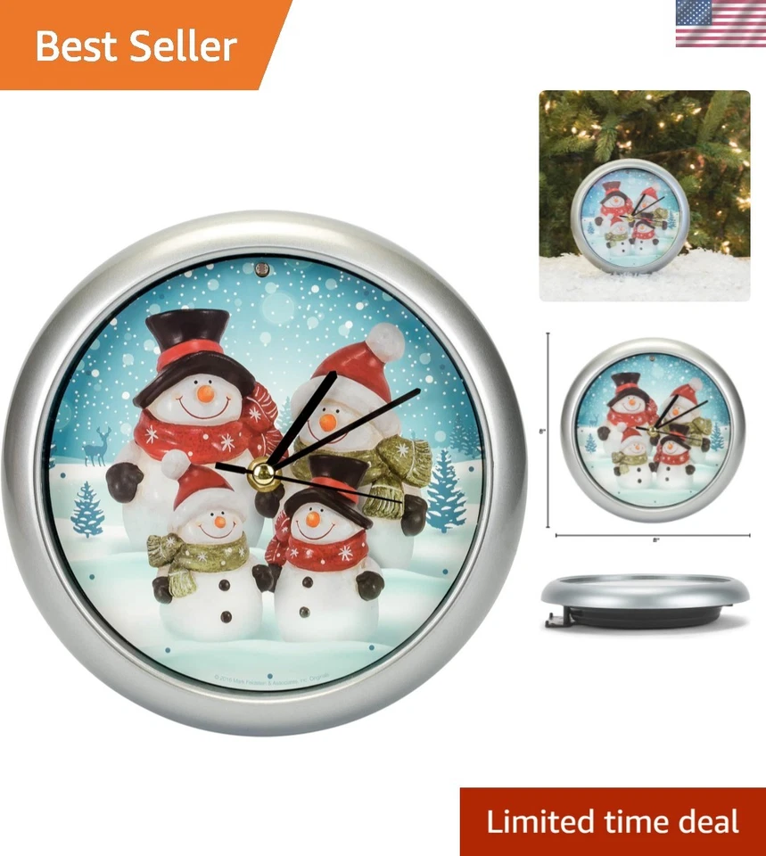 Mark Feldstein Snow Family Generation II Clock
