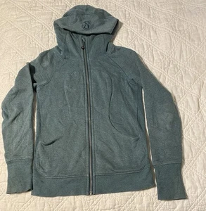 Lululemon Scuba Hoodie Full Zip Damen Gr. 4 grün  - Bild 1 von 13