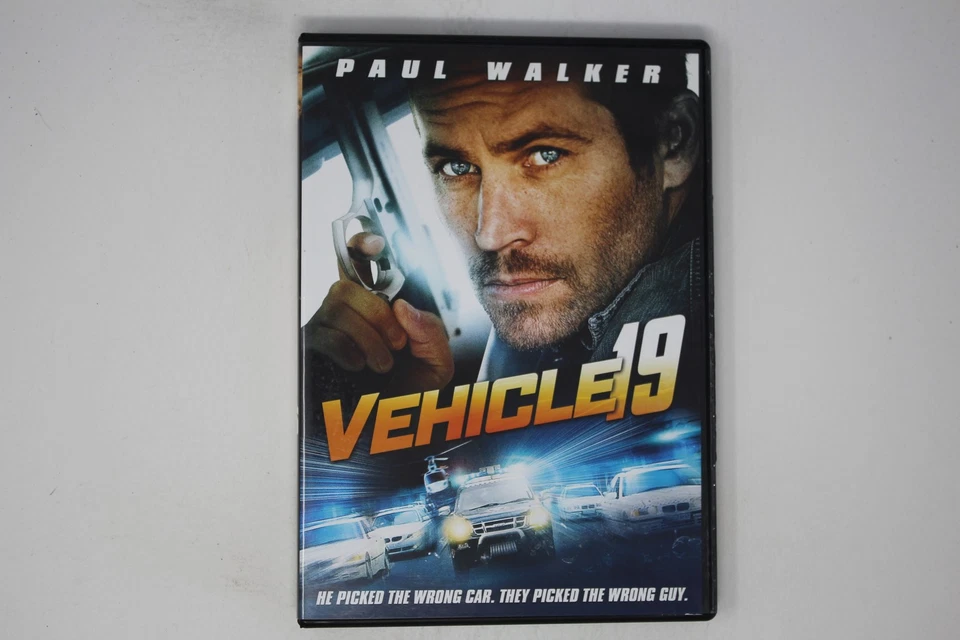 Vehicle 19 DVD Paul Walker Action Movie - Image 1 of 1