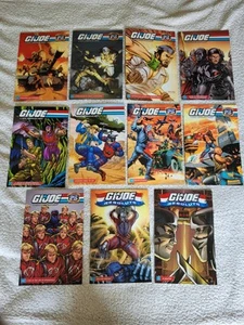 GI JOE 25th Anniversary Comic Book Lot Of 11 1, 4, 5, 7, 8, 12, Others FREE S/H - Picture 1 of 13