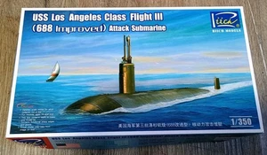 Riich Models USS Los Angeles Class Flight III (688 Improved) 1/350 Model Kit - Neu - Bild 1 von 2