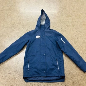 UNDER ARMOUR JACKET SIZE SMALL MENS CAL BEARS LOGO FULL ZIP HOODED LIGHTWEIGHT - Picture 1 of 5