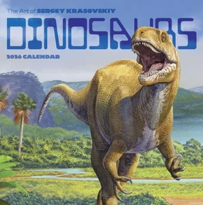 Dinosaurier Die Kunst von Sergey Krasovskiy 2026 Wandkalender von Krasovskiy - Bild 1 von 1