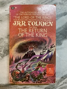 The Return of the King JRR Tolkien�Paperback 1972 Ballantine 34th Print LOTR - Picture 1 of 5
