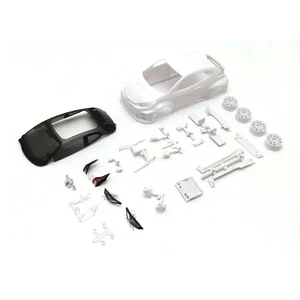 Kyosho GRMN Yaris circuit package white body set For 1/27 Mini-Z #MZN218 - Picture 1 of 2