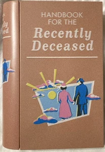 AMC Beetlejuice Handbook for the Recently Deceased Tin Popcorn Bucket Book NEW - Picture 1 of 5