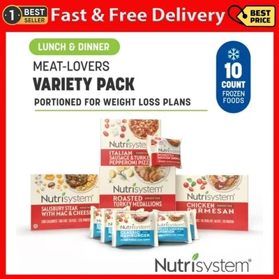 Nutrisystem Meat Lover’s Variety Pack, Meals with up to 22g of Protein - Image 1 of 4