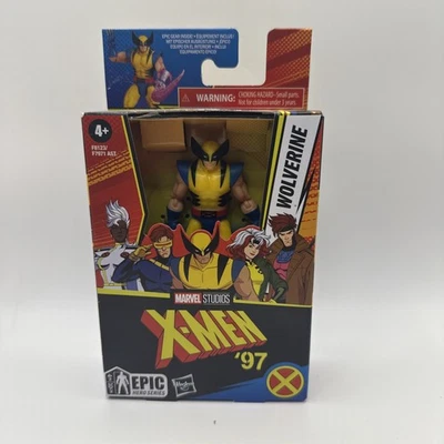 Figura de acción Hasbro Marvel Studios Epic Hero Series X-Men '97 Wolverine 3,75" Foto 1 de 4