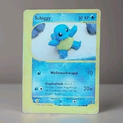 Schiggy Pokemon Karte Deutsch 131/165 Expedition - Bild 1 von 3