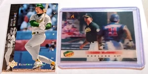 Mark McGwire 1997 Pinnacle Denny's Holograph Short Print & Bonus Cards Read - Picture 1 of 13
