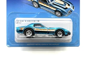 Hot Wheels Ultra Hots '69 COPO Corvette (azul) SÚPER PERSONALIZADO INTERCAMBIO DE RUEDAS por AEB - Imagen 1 de 6