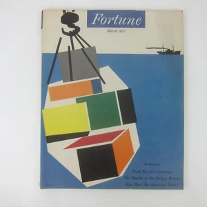 Vintage FORTUNE Magazine March 1953 Chevrolet Packard General Motors Reynolds Ad - Picture 1 of 15