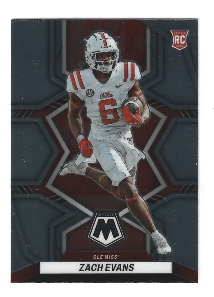 2023 Panini Mosaic Draft Picks Zach Evans Base # 9 - Image 1 of 1