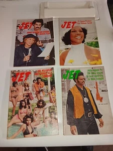 Jet Magazine Lot Of 4 Featuring Jesse Jackson - Picture 1 of 4