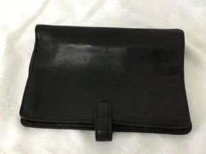Harrods Vintage Filofax - Black - Beautiful soft leather - Picture 1 of 4