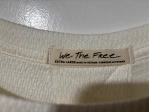 We The Free Womens Top Size XL Round Neck - Picture 1 of 4