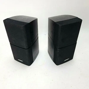 Bose Lifestyle 2 piezas Altavoces de doble cubo satélite sonido envolvente acusemass - Imagen 1 de 10