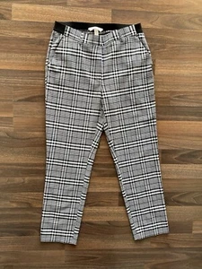 H&M Damen Hose, Stretch, Gr. 38, schwarz-weiß kariert, Wn - Bild 1 von 17