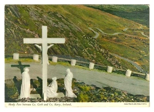 HEALY PASS Between Co. Cork and Co. Kerry Ireland Postcard 1962 - Picture 1 of 2