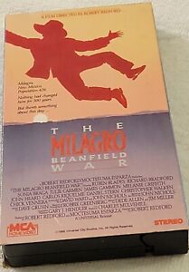 The Milagro Beanfield War VHS Video Ruben Blades , Richard Bradford