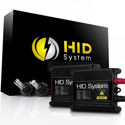 GE Xenon Lights Slim 55W HID Kit for H1 H3 H4 H7 H10 H11 9005 9006 5202 9012 880 - Image 1 of 4