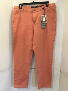 NWT SALT WORKS Nip & Tuck Stretch Jeans 18W Med Rise Ankle Skinny Clay Stretch - Picture 1 of 2