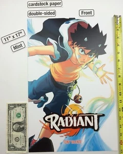 Radiant Tony Valent 11 x 17 Poster 2018 NYCC Viz 2-Sided Cardstock - Picture 1 of 8