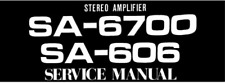 PIONEER SA-6700 SA-606 Schematic Service Manual Repair Schaltplan Schematique