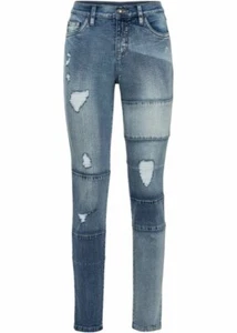 Jeans mit zerrissenen Effekten Gr. 46 Blue Stone Used Damenjeans Hose Pants Neu - Bild 1 von 1