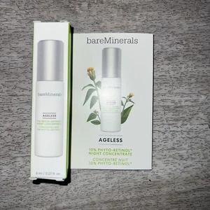 bareMinerals AGELESS 10% Phyto-Retinol Night Concentrate 0.27 fl oz/8mL Mini - Picture 1 of 1