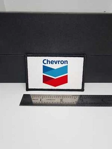 Chevron Tankstelle Moral Patch Tactical Chevron 2x3 Aufnäher - Bild 1 von 2