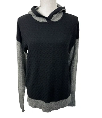 Suéter con Capucha Smartwool Sombra Pino Mujer S Tejido Mixto Gris Negro Usado en Excelente Condición Foto 1 de 4