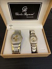 Charles Raymond His And Hers Couple Quartz Watch Gift Set Christmas Gift
