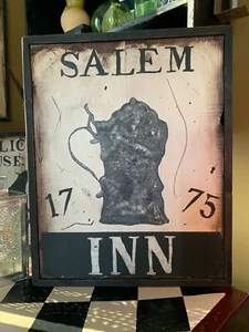 Primitive, Colonial, Early American Wooden Tavern Sign MADE TO ORDER - Picture 1 of 4