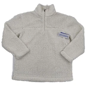 Boxercraft Sherpa White Quarter Zip Jacket Women Small - Picture 1 of 9