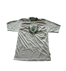 Vintage Roca Wear Big Logo Stitch Embroidered Y2K Streetwear Hip Hop T-shirt L - Picture 1 of 8