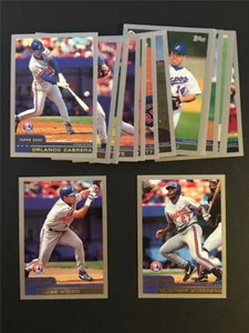 2000 Topps Montreal Expos Team Set With Traded 17 Cards - Picture 1 of 1