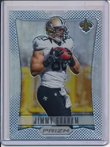 2012 Panini Prizm Silver Refractor JIMMY GRAHAM Saints #120 - Foto 1 di 3