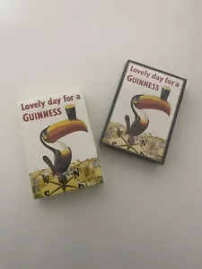 2 Packs Guinness Playing Card Lovely Day For A Guinness Both New And Sealed - Picture 1 of 9