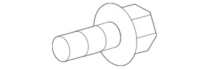Genuine GM M12x1.75x40 Multi-Purpose Bolt 11589273 - Picture 1 of 4