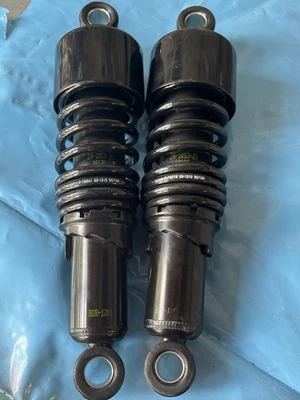 Amortiguadores negros suspensión progresiva Harley Davidson 03-1310 90/130 Foto 1 de 2