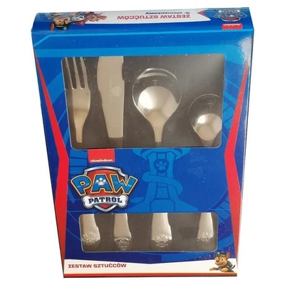 Kinderbesteck Paw Patrol,Edelstahl, 4 teilig - Bild 1 von 2