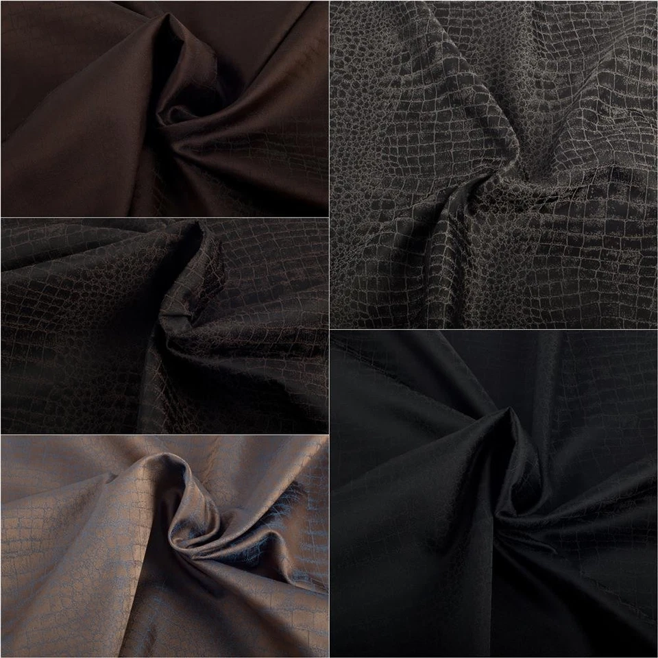 Futterstoff / Kleiderstoff Dessin Kroko (Krokodil, Tiere) - Meterware - Bild 1 von 1