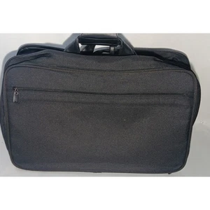 Samsonite Black Laptop Briefcase Business Travel Bag Shoulder Strap - Picture 1 of 6