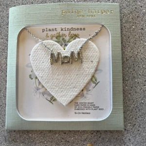 Collar Paige Harper mamá con papel semilla - Imagen 1 de 4