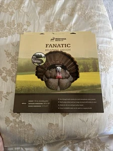 Montana Decoy Company Fanatic Reaping Decoy Tom Turkey Fan Lockvogel mit Pfahl - Bild 1 von 4
