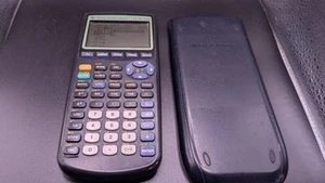 Texas Instruments TI-83 Plus Graphing Calculator - Black With Cover Tested - Picture 1 of 4